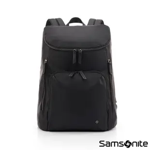 Samsonite新秀麗 筆電後背包/電腦包15.6吋 Mobile Solution ECO 女用輕量防潑水(黑色)