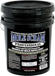 EPIC Mole Scram Professional 22 Lbs Organic Mole Repellent Covers 16;500 Sq Ft Moles