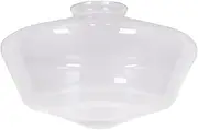 Beacon Lighting Chrysler Small Schoolhouse Shade in Clear Glass