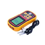 Ultrasonic Thickness Gauge GM100 1.2-225mm(Steel) Digital LCD Ultrasonic Thickness Meter Tester Gau As shown