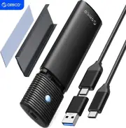 ORICO M.2 SSD Case NVMe/SATA Hard Drive Enclosure USB 3.2 10Gbps M.2 Reader UASP