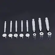 TF Eyelets Hole Punch 3mm to 14mm Leather Craft Hollow Hole Punch Tools for Rivets and Buttons, Leather Working, Watch Strap, Sealing Belt, Shoe, Fabric, Canvas Clothing, Eyelet