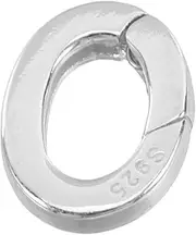 IWOWHERO Universal Bracelet Necklace Buckle Mini Hoop Clasp Easy Clasping for DIY Jewelry Projects