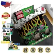 7-Piece Monster Jam Full Comforter Set - Super Soft Kids Bedding & Sheets