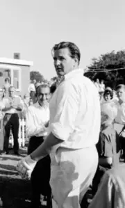Australian Cricketer Keith Miller At Stanmore 1962 Old Cricket Photo