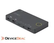 Startech SV221HUC4K 2 Port USB-A/HDMI / USB-C KVM KVM Switch