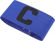 GANAZONO Outdoor Soccer Captain Armband Professional Football Team Leader Band Portable Sports Armband for Matches Fit for Adults Washable Reusable Bright Colors for Team Unity