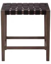 Peninsula Home Collection Madeira Leather Counter Stool