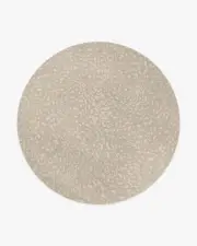 245' Round | Machine Washable Runner Rug | Kid & Pet Friendly | Indoor Rug | Fawn Stone Rug | Ruggable