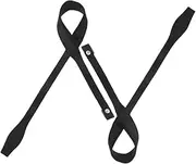 Happyyami Skiing Trekking Essential 2 Pack Wristband Leash for Ski Poles Walking Sticks Cane Prevent Slips Strain