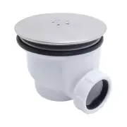 Bathroom Tray Waste Drain Shower Base Drain for Side Outlet Drain