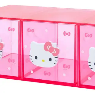 【震撼精品百貨】Hello Kitty 凱蒂貓~日本 三麗鷗SANRIO KITTY透明小物收納盒*30006