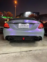 在飛比找Yahoo!奇摩拍賣優惠-賓士 W205 AMG C63 改裝 巴博斯 BRABUS 