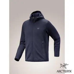 【Arcteryx 始祖鳥】男 Kyanite 刷毛外套(黑寶石)