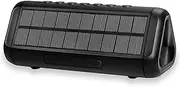 Portable Solar Bluetooth Speaker HD Sound with 5000mAh Power Bank Function, Wireless 50H Playtime,BT5.3,TWS Pairing,IPX6 Waterproof,for Home/Outdoor/Run/Hiking/Travel/Riding/Beach/Camping/Office/Room