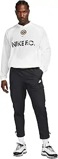 [Nike] FC Repel Men's Soccer Crew (US, Alpha, Large, Regular, Regular, Summit White/Gold Suede/Black), Summit White/Gold Suede/Black, Large