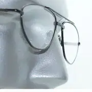 Aviator Men's Classic Black Frame Reading Glasses +1.25 Lens Power