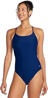 [Speedo] Women's Swimsuit One Piece Eco Flex Double Cross Back Moderate Cut