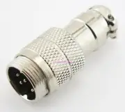 Microphone Mic Inline 6 Pin Male Jack by W5SWL