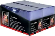 Ultra 3" X 4" Clear Regular Top Loaders for Cards with Sleeves Bundle Standard