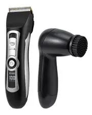 Brocchi 5pc Digital Electric Grooming Trimming Tool Kit for Men & Deep Cleansing Facial Brush System