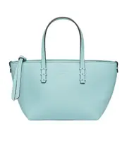 Fendi Mini Roll Selleria Tote Bag One size light blue