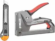 Miles Gun Tacker/Staple Gun M23250 Combo | Stapler Gun for Wood | Textile | Leather | Canvas | Iron Board | Upholstery