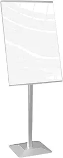 Poster Display Stand,Sign Holder Poster Stand,Vertical Floor-Standing Poster Stand Billboard Display Stand for Business Shops(Silver,50x70cm)