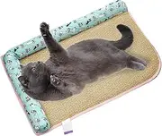 Dog Cooling Pad - Breathable Dog Nest - Supportive Kitten Bed Pad for Backyard Bedroom, Hot Weather Cat Cooling Cushion