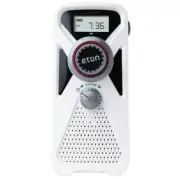 Eton FRX2 Hand Turbine AM/FM Emergency Weather Radio w/ Solar & Crank Power