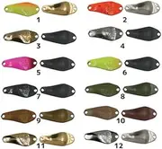 Rob Lure Trout Spoons Lab Saji Quest 1.5g