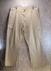 Magellan Kakhi Cargo Men Jeans 38X29 Brown NWT