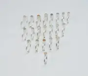 WHOLESALE 21PC 925 SOLID STERLING SILVER ETHIOPIAN OPAL RING LOT c648
