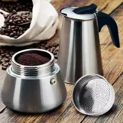 4 cups 200 ml Stainless Steel Stovetop Moka Pot Espresso Coffee Maker Cafecito