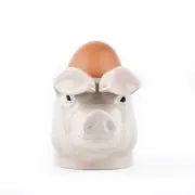 Quail Ceramics Face Egg Cup Lop Eared Pig
