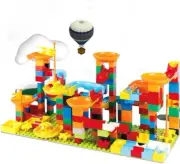 VTech Marble Rush Adventure Set | 10 Marbles | 128 Building Pieces | Multicolor