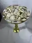 Black agate coffee table top for center hallway modern furntiure