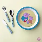 Petit Jour Paris PIBU6 Peppa Pig Eating Tableware