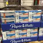 【胖胖窩】PAPERMATE藍色原子筆9打入(108隻)-COSTCO代購