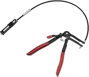 Flexible Hose Clamp Pliers 65 Manganese Steel Long Reaches Spring Loaded Hoses Pliers for