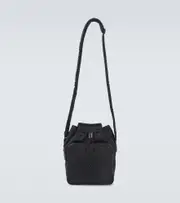 [Saint Laurent] Saint Laurent Niki Small leather-trimmed bucket bag