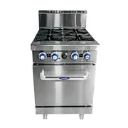 4 BURNER WITH OVEN W610 X D790 X H1165 - COOKRITE 1 ATO-4B-F-LPG