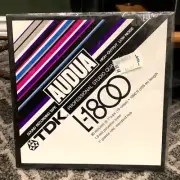 1 (ONE) TDK AUDUA L-1800 REEL TAPE