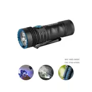Olight 1200 Lumens Mini Edc Torch - White & Uv Light #Seeker 4 Mini Black