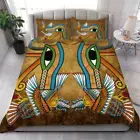 Egyptian Style Doona Duvet Cover Pillowcase Bedding Set Queen King Double Gift
