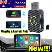 Wireless Carplay Android Auto Adapter USB Car Dongle Connect Box 2 in 1 Mini Box