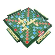 Scrabble Board Game Toy Educational Toy for Children Alphabet Spelling & Reading Words Learning Toy