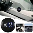Novelty Digital Clock Multi-functional Dashboard Clock Car Decoration