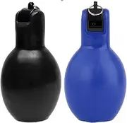 Jindizi 2Pcs Portable Hand Squeeze Whistles Coaches Whistle Manual Sports Trainer Whistles, Squeeze Whistle,Hand Squeeze Whistles Coaches Whistle Loud Manual Sports Trainer Whistle for Training