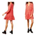 RAILS Everly Carmine Daisies Women’s Mini Dress.Size S